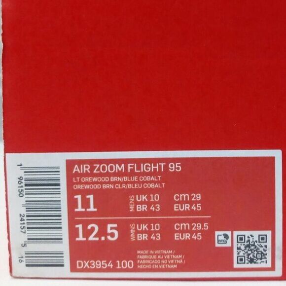 Nike‎ Men\'s Air Zoom Flight 95 Shoes Beige Size 11 main image 6